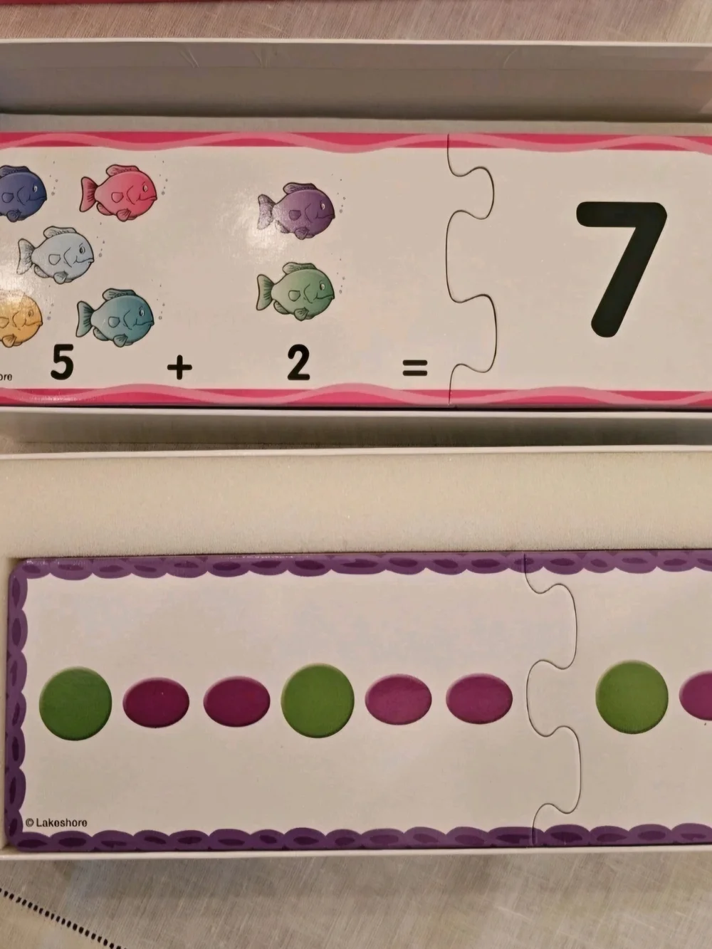 Lakeshore Learning Match-Ups Puzzle Lot (2 Sets)